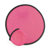 Branded Foldable Foldaway Frisbee with Pouch and Black trim