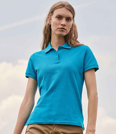 Fruit of the Loom Lady-Fit Premium Cotton Piqué Polo Shirt