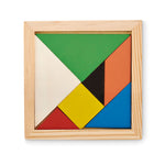 Branded Tangram puzzle in wood