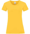 Fruit of the Loom Ladies Iconic 150 T-Shirt Sunflower