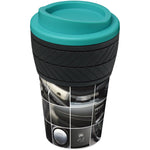Branded Brite-Americano® tyre 350 ml insulated tumbler