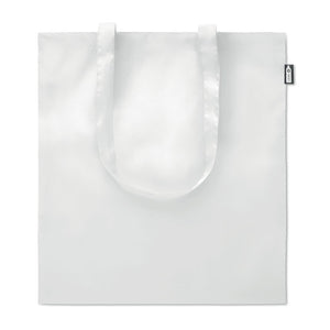 Shopping bag in RPET in all white