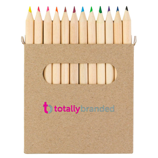 Branded Tallin 12-Piece Coloured Pencil Set