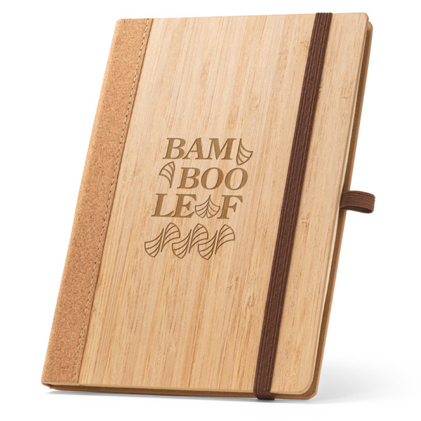 Orwell Bamboo and Cork A5 Notebook