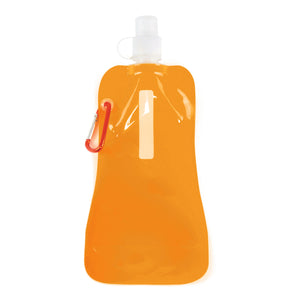 Foldable Water Bottle with matching carabiner