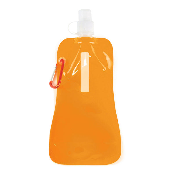 Foldable Water Bottle with matching carabiner