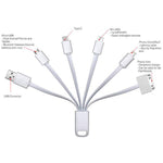 5 in 1 USB Charger Cable