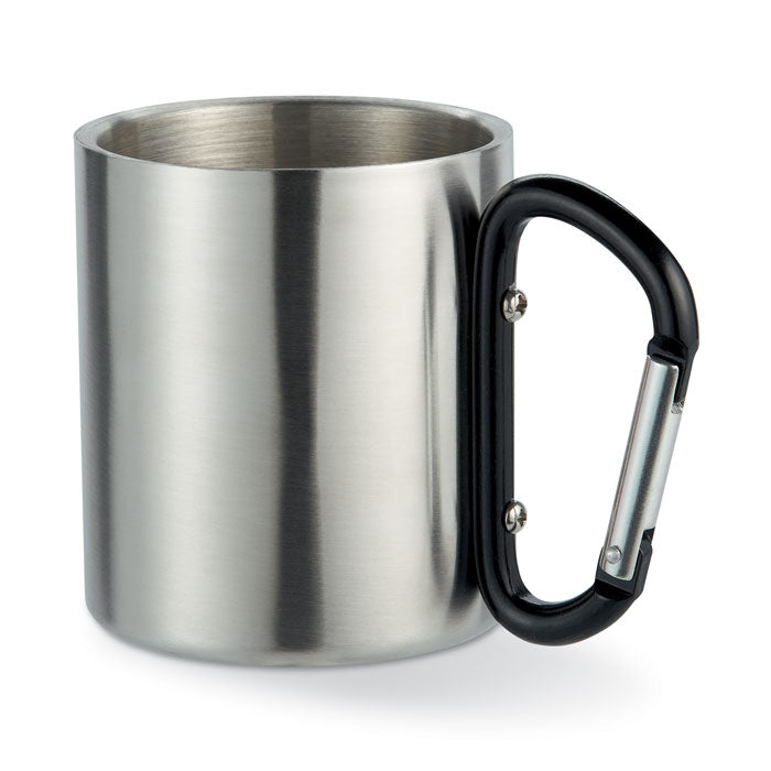 Branded Metal mug & carabiner handle