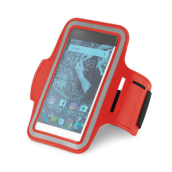 CONFOR. Sports armband in PU and softshell for 6'5" smartphone