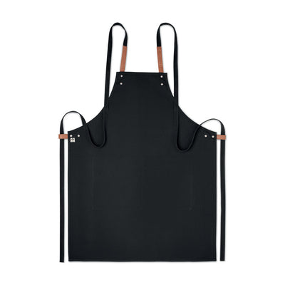 Branded Organic cotton apron 340 gr/m²