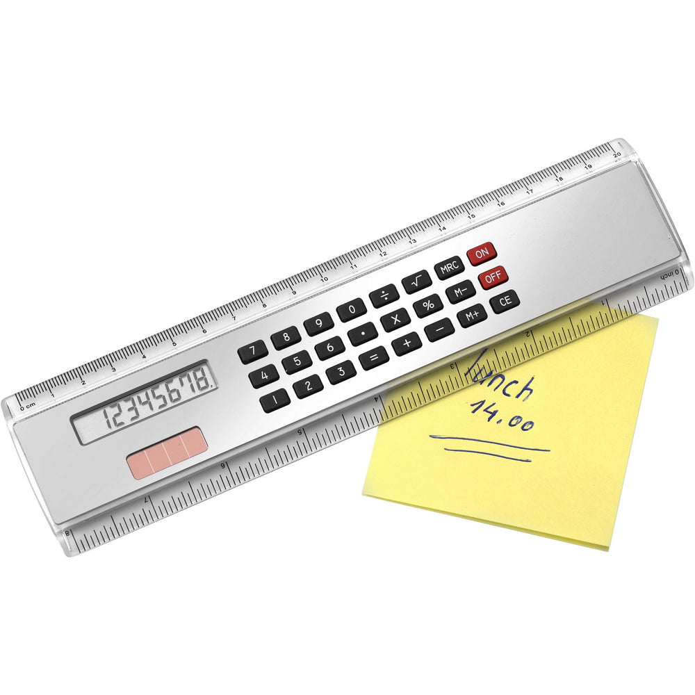 Branded Mcluckie Ruler with calculator