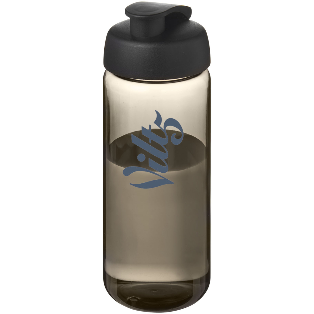 Branded H2O Active® Octave Tritan™ 600 ml flip lid sport bottle