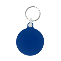 45mm Circle Keyring