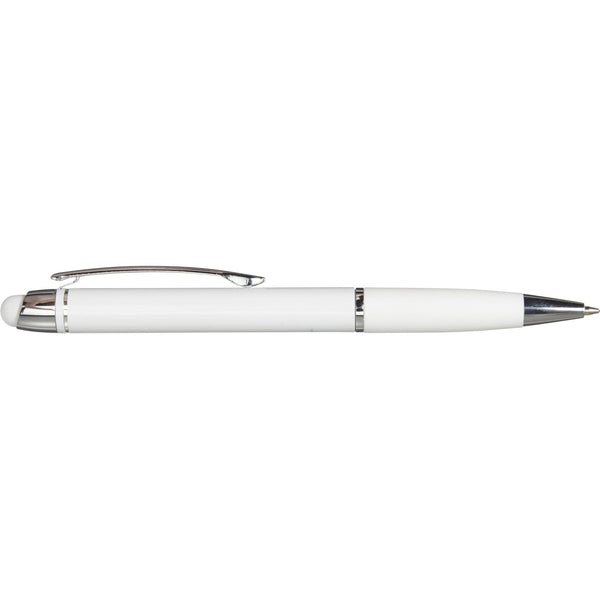 Branded Halfleet Ballpen with coloured grip