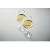 Branded Set of 2 wine glasses