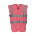 Yoko Hi-Vis Two Band and Braces Waistcoat