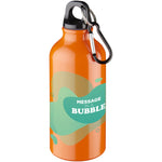 Oregon 400 ml water bottle with carabiner