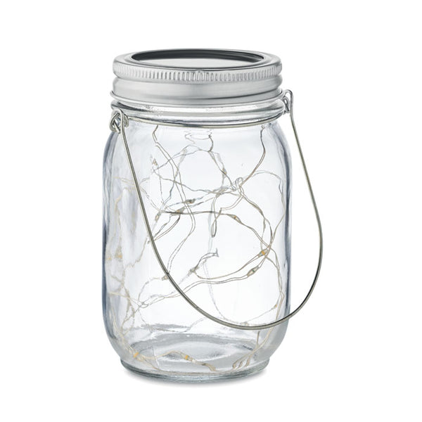 Branded Solar mason jar outdoor lamp