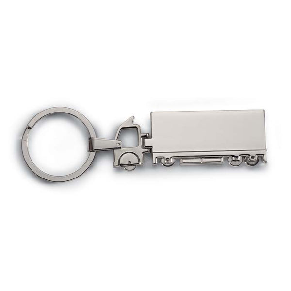 Branded Truck metal key ring