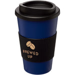 Branded Americano® 350 ml insulated tumbler with grip