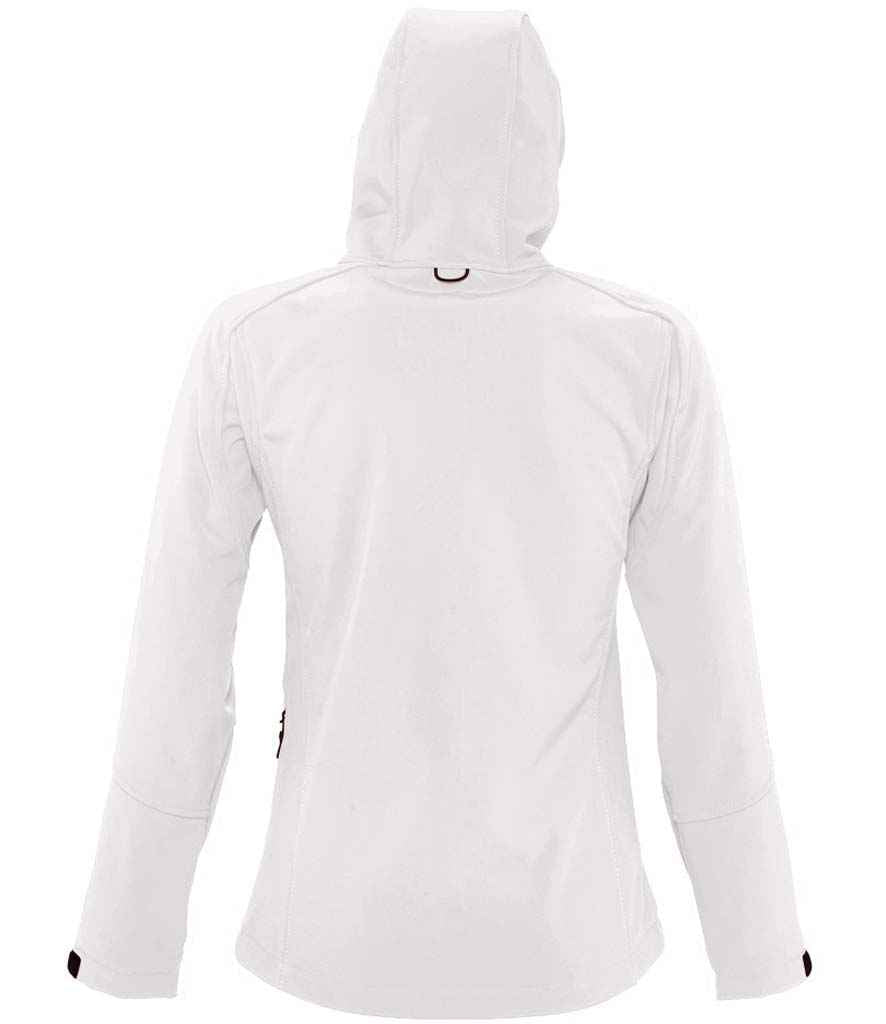 Branded SOL'S Ladies Replay Hooded Soft Shell Jacket
