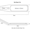 Bent Golf Divot Repair Tool