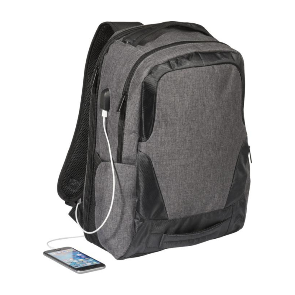 Branded Overland 17" TSA laptop backpack 18L