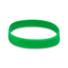 Branded Debossed Silicone Wristband - Adult