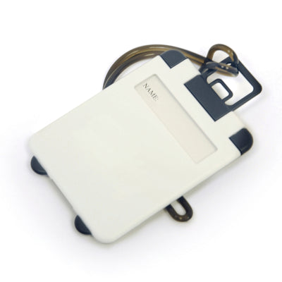 Wickham Plastic Luggage Tag. Shaped As A Suitcase
