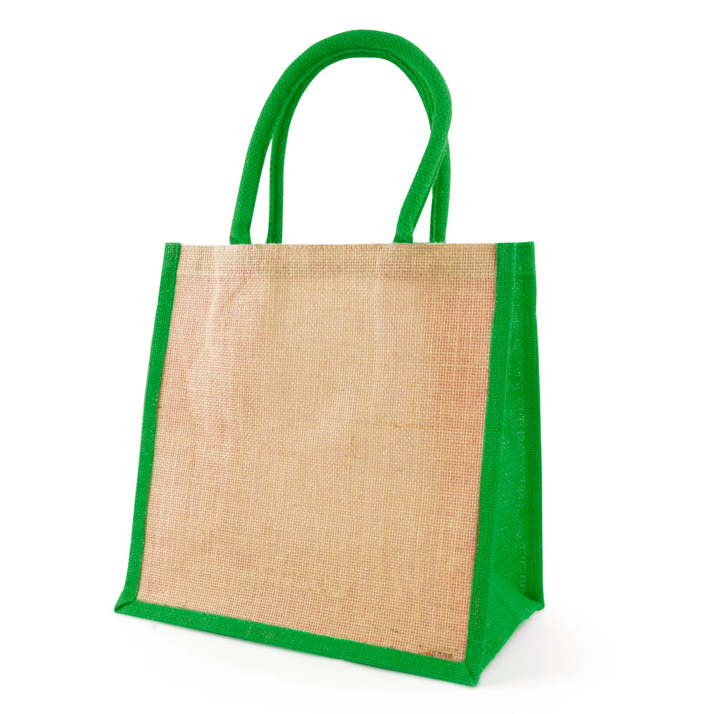 Branded Medium Jute Bag - Halton