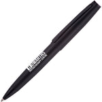 PANTHER metal ball pen in black with branding down the barrel