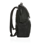 Branded Swiss Peak AWARE™ RPET Voyager 15.6" laptop backpack