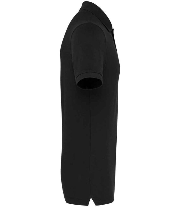WK Designed to Work Anti-Bacterial Piqué Polo Shirt Black