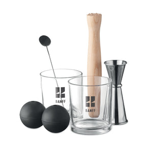 Set of 7 pieces cocktail set