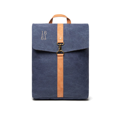 Branded VINGA Bosler backpack GRS recycled canvas
