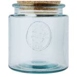 Aire 800 ml 3-piece recycled glass jar set