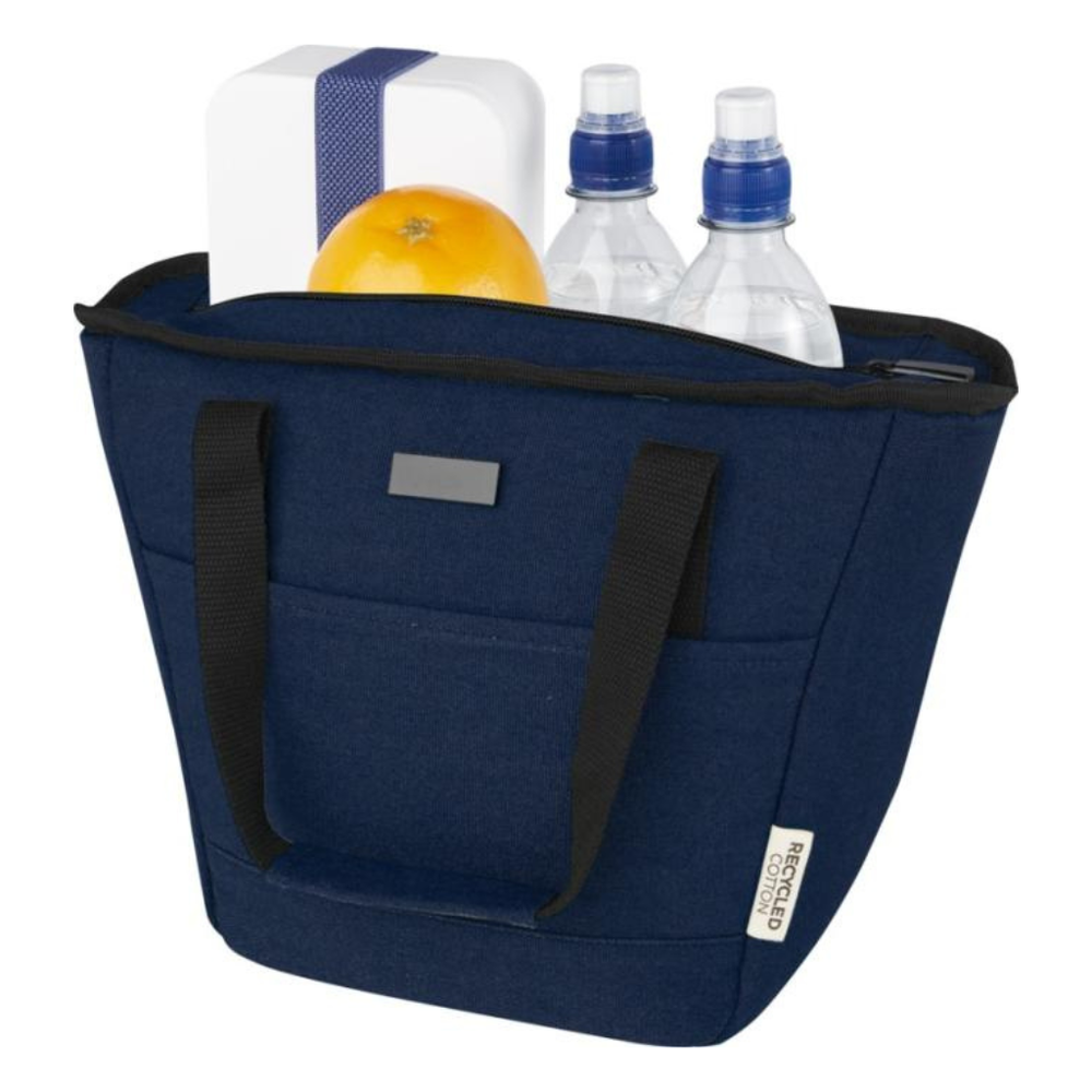 Joey 9-can GRS recycled canvas lunch cooler bag 6L