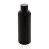 RCS Recycled stainless steel Impact vacuum bottle Black