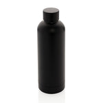 RCS Recycled stainless steel Impact vacuum bottle Black