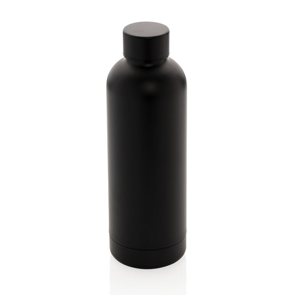 RCS Recycled stainless steel Impact vacuum bottle Black