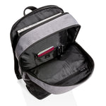 Branded Modern 15.6" USB & RFID laptop backpack PVC free