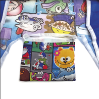 All Over Printed Folding Shopper Bags