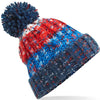 Branded Beechfield Corkscrew Pom Pom Beanie
