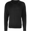 Premier Knitted Cotton Acrylic V Neck Sweater