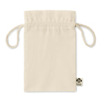 Small organic cotton gift bag