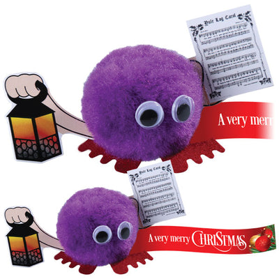 Generic Themed Logobug Handholders Carol Singer Handholder