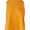 Bella Ladies Racer Back Cropped Tank Top