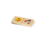 DOMIN. Wooden domino game