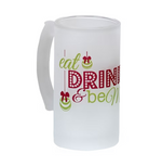 Frosted Glass Beer Stein