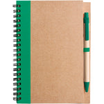 Smithen Cardboard notebook with ballpen